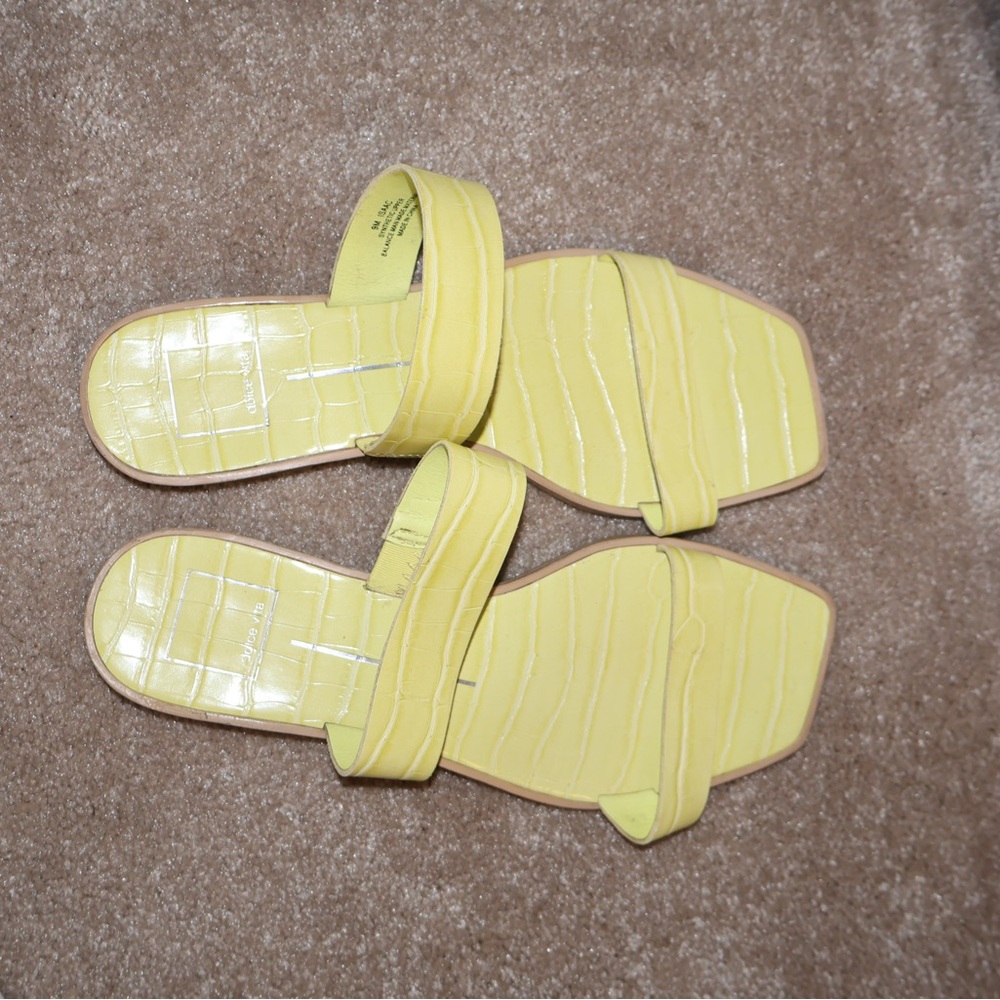 Yellow Summer Sandals